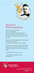 Prayer to Titus Brandsma [3 x DL]
