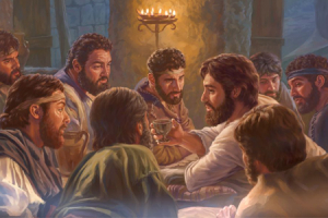 A story shared, Jesus appears, peace is given