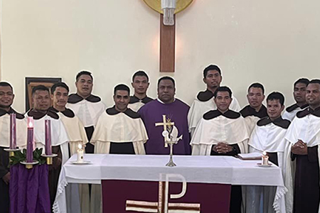 19 Carmelites renew vows in Timor-Leste