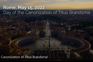 Canonisation of Titus Brandsma in 5 minutes
