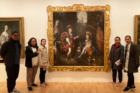 English Students visit National Gallery